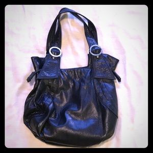 Roxy Black Leather Bag